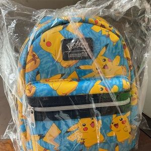 EBGAMES ,LOUNGEFLY   EXCLUSIVE PICACHU  BACKPACK  NWT